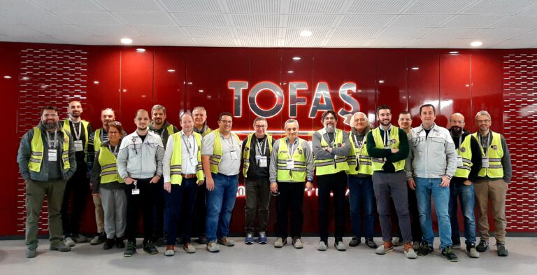MAGICIAN partners at TOFAS production site